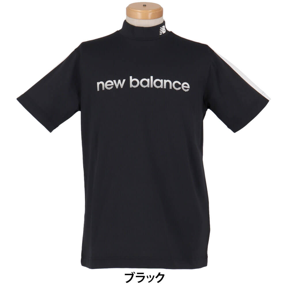 ニューバランスゴルフ メンズ 半袖 モックネック シャツ 012-6166001