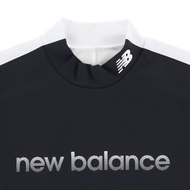 ニューバランスゴルフ　メンズ 半袖 モックネック シャツ 012-6166001　2026年モデル 画像5(ALT)