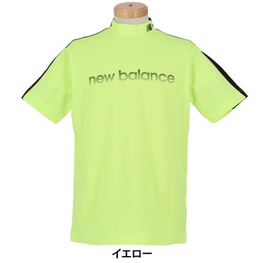 ニューバランスゴルフ　メンズ 半袖 モックネック シャツ 012-6166001　2026年モデル 画像10(ALT)