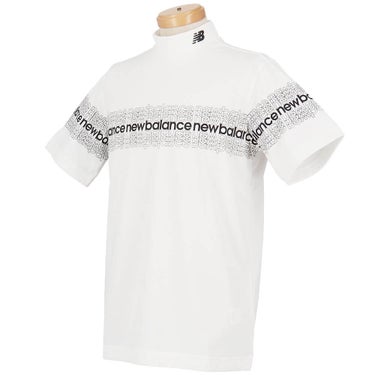 ニューバランスゴルフ　メンズ 半袖 モックネック シャツ 012-6166003　2026年モデル 画像9(ALT)