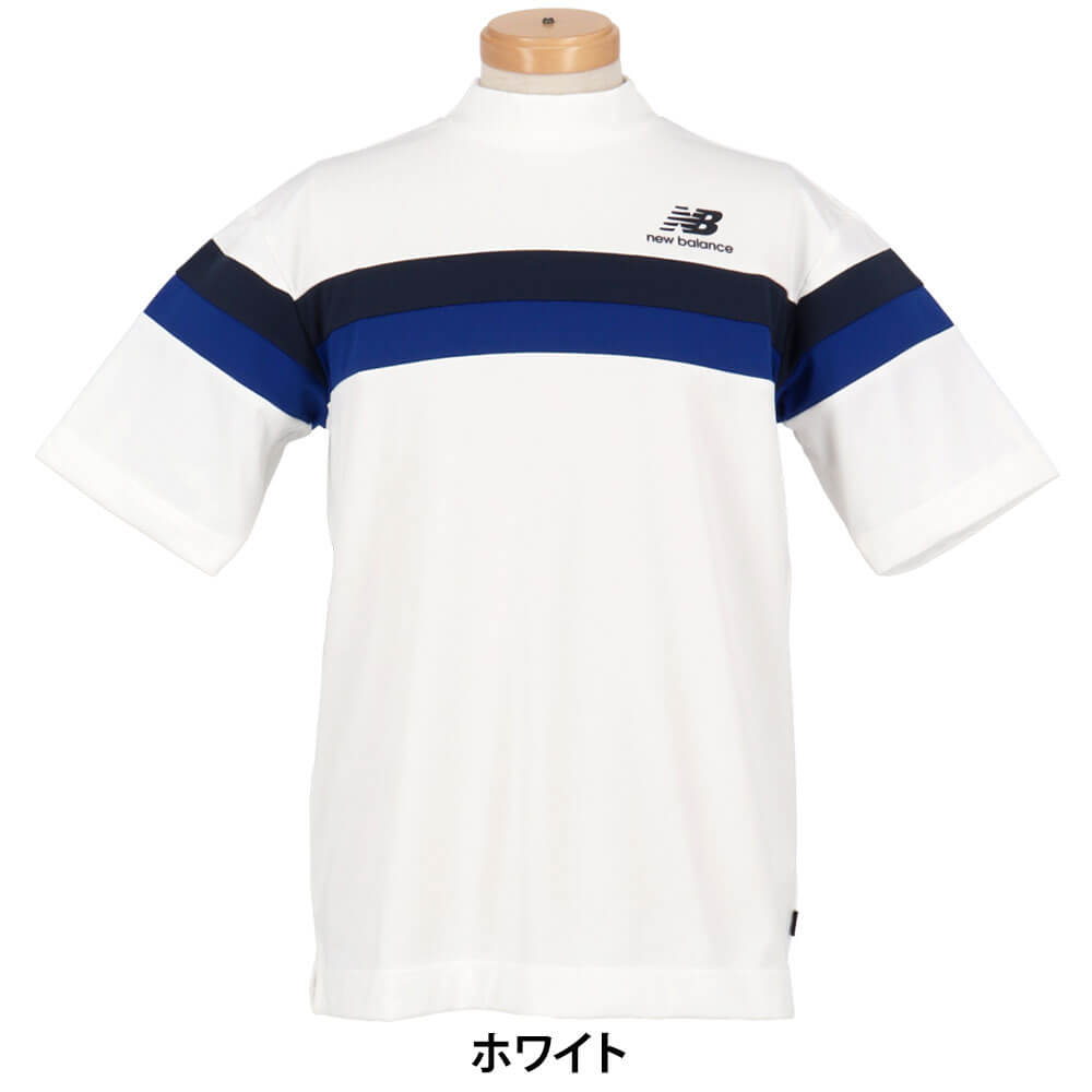 ニューバランスゴルフ　メンズ 半袖 モックネック シャツ 012-6166004　2026年モデル 画像2(ALT)