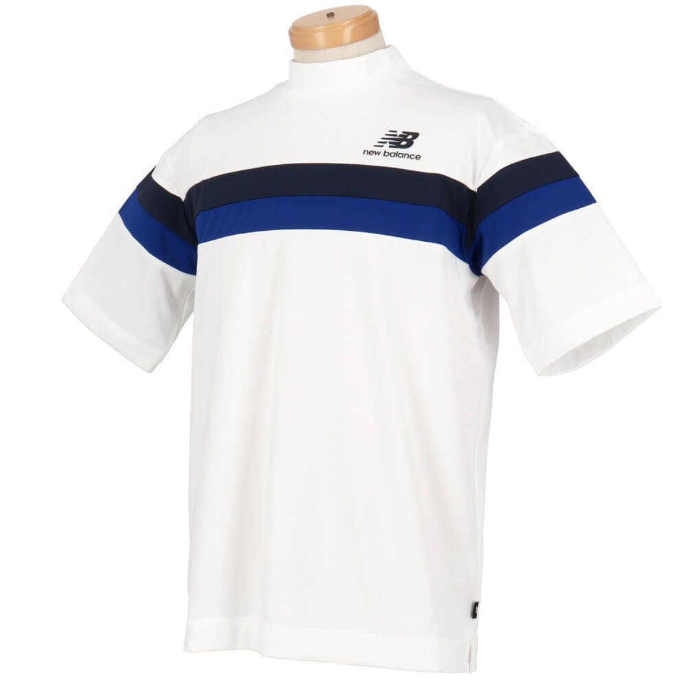 ニューバランスゴルフ　メンズ 半袖 モックネック シャツ 012-6166004　2026年モデル 画像4(ALT)