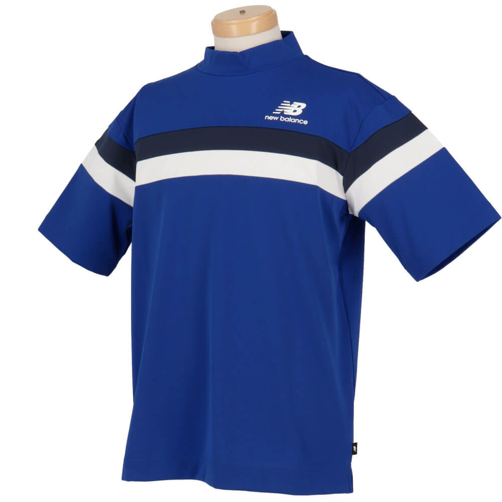 ニューバランスゴルフ　メンズ 半袖 モックネック シャツ 012-6166004　2026年モデル 画像7(ALT)