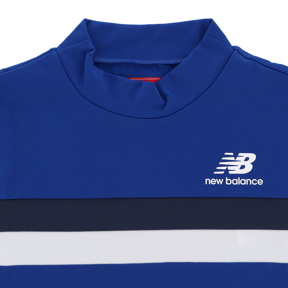 ニューバランスゴルフ　メンズ 半袖 モックネック シャツ 012-6166004　2026年モデル 画像8(ALT)