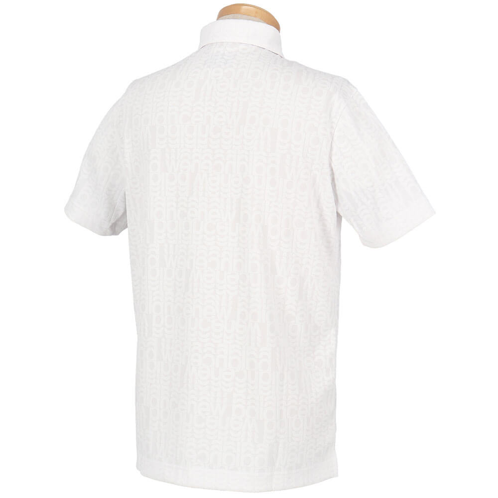 ニューバランスゴルフ　メンズ リフレクト・オーバーラップロゴ 半袖 ポロシャツ 012-6168003　2026年モデル 画像6(ALT)