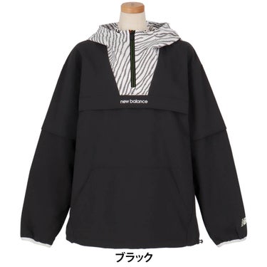 ニューバランスゴルフ　レディース 2WAY ハーフジップ プルオーバー フーディー 012-6121501　2026年モデル 画像2(ALT)