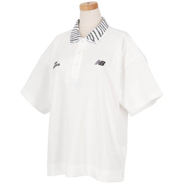 ニューバランスゴルフ　レディース 半袖 ビッグ ポロシャツ 012-6160501　2026年モデル 画像9(ALT)