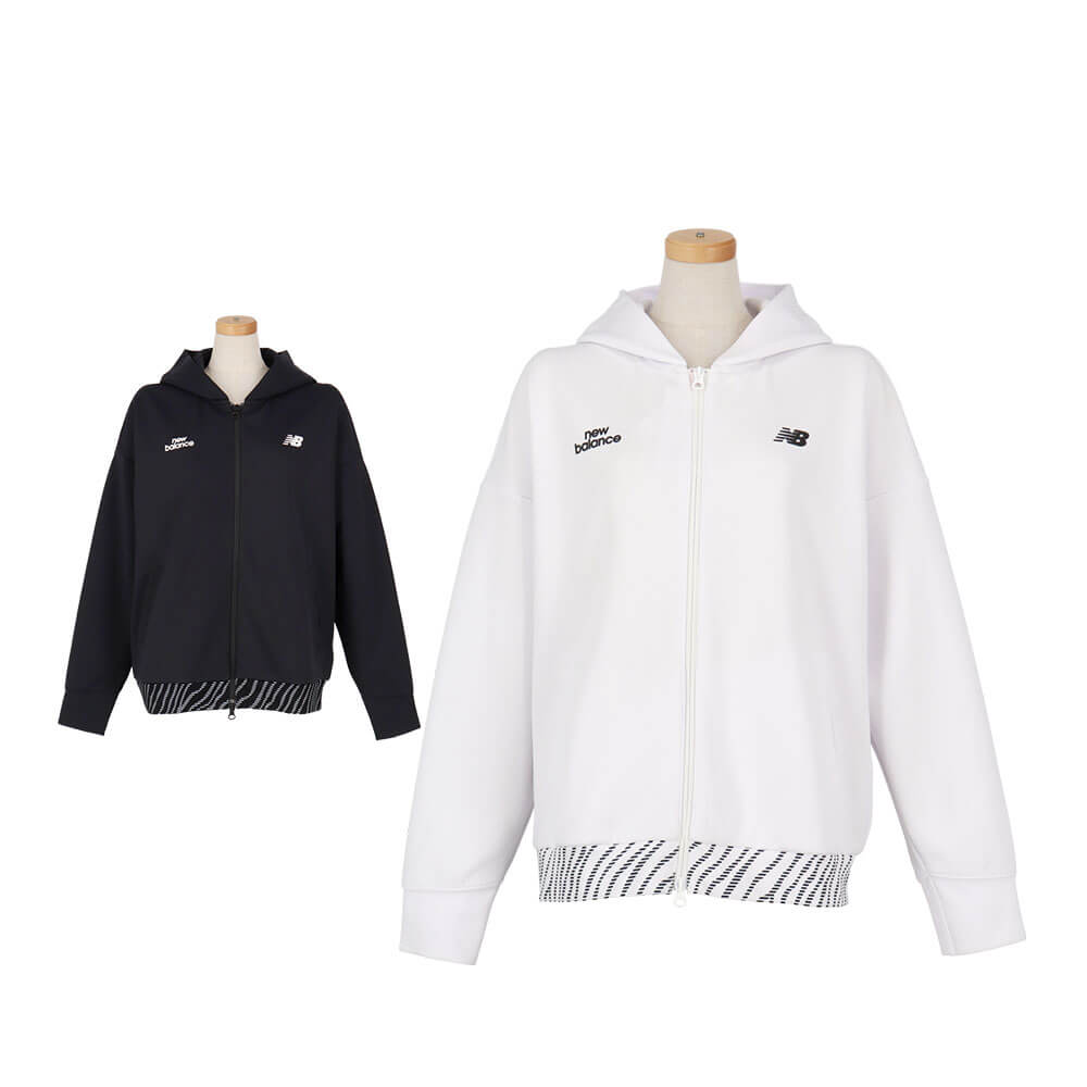 ニューバランスゴルフ　レディース 長袖 スウェット フルジップ フーディー 012-6162501　2026年モデル