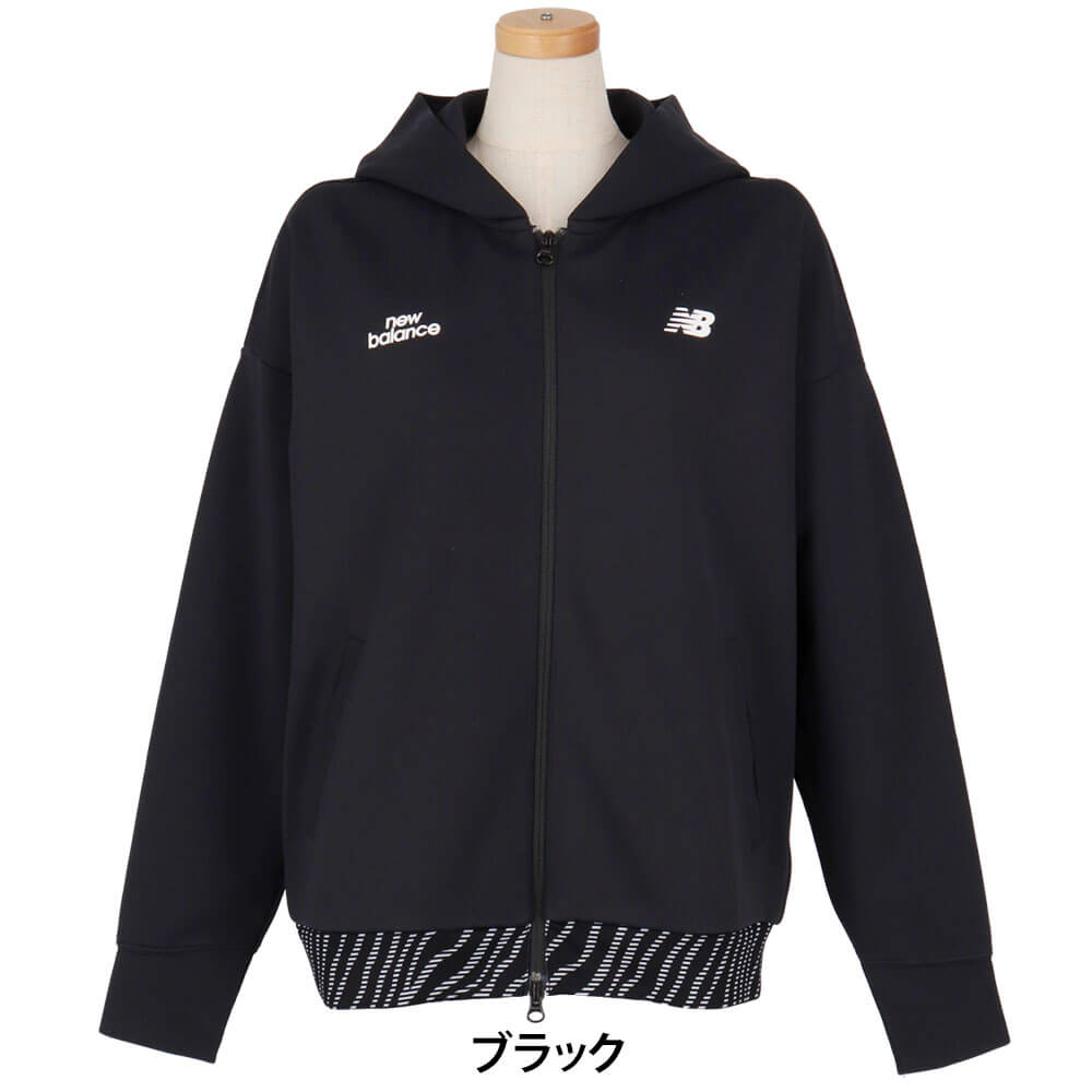 ニューバランスゴルフ　レディース 長袖 スウェット フルジップ フーディー 012-6162501　2026年モデル 画像2(ALT)