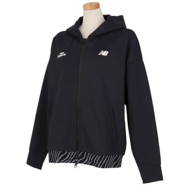 ニューバランスゴルフ　レディース 長袖 スウェット フルジップ フーディー 012-6162501　2026年モデル 画像4(ALT)