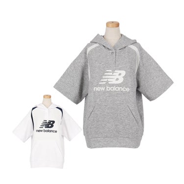 ニューバランスゴルフ　レディース 半袖 スウェット プルオーバー フーディー 012-6164501　2026年モデル