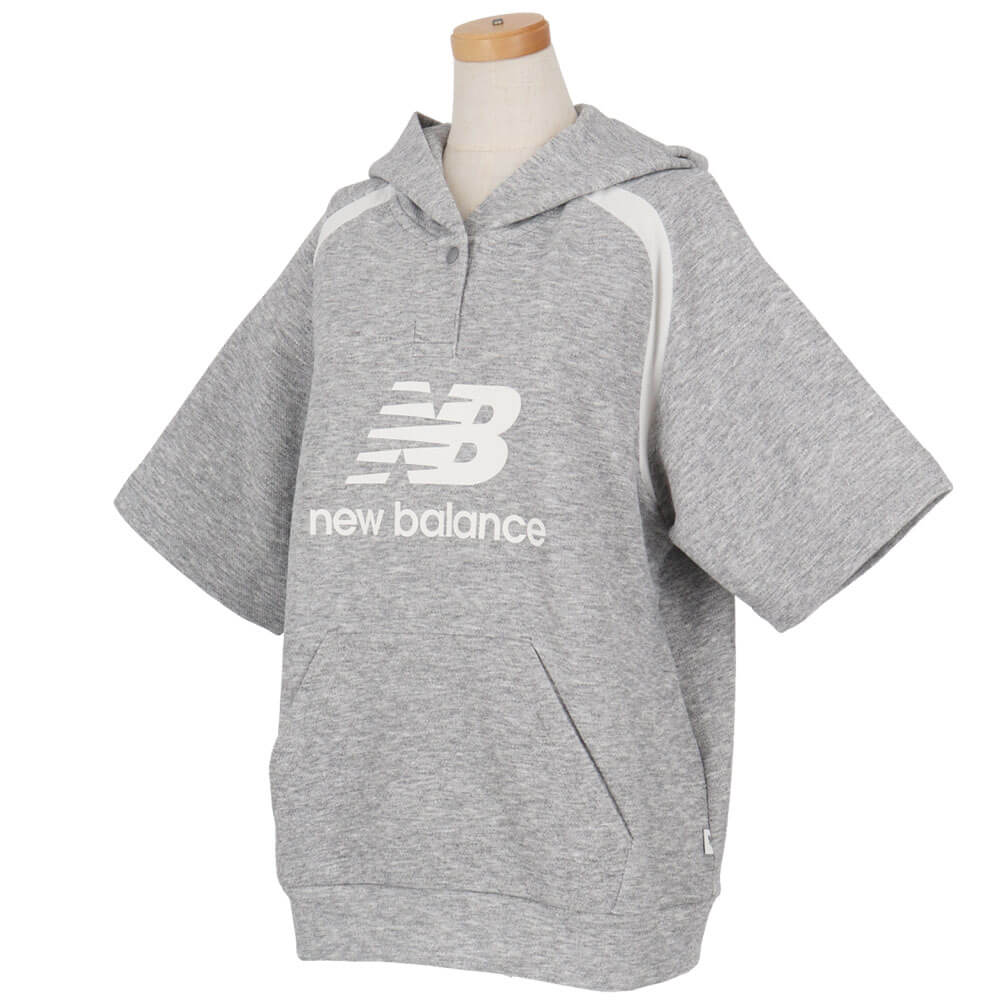 ニューバランスゴルフ　レディース 半袖 スウェット プルオーバー フーディー 012-6164501　2026年モデル 画像4(ALT)