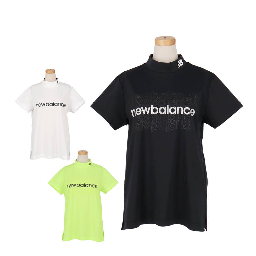 ニューバランスゴルフ　レディース 半袖 モックネック シャツ 012-6166501　2026年モデル