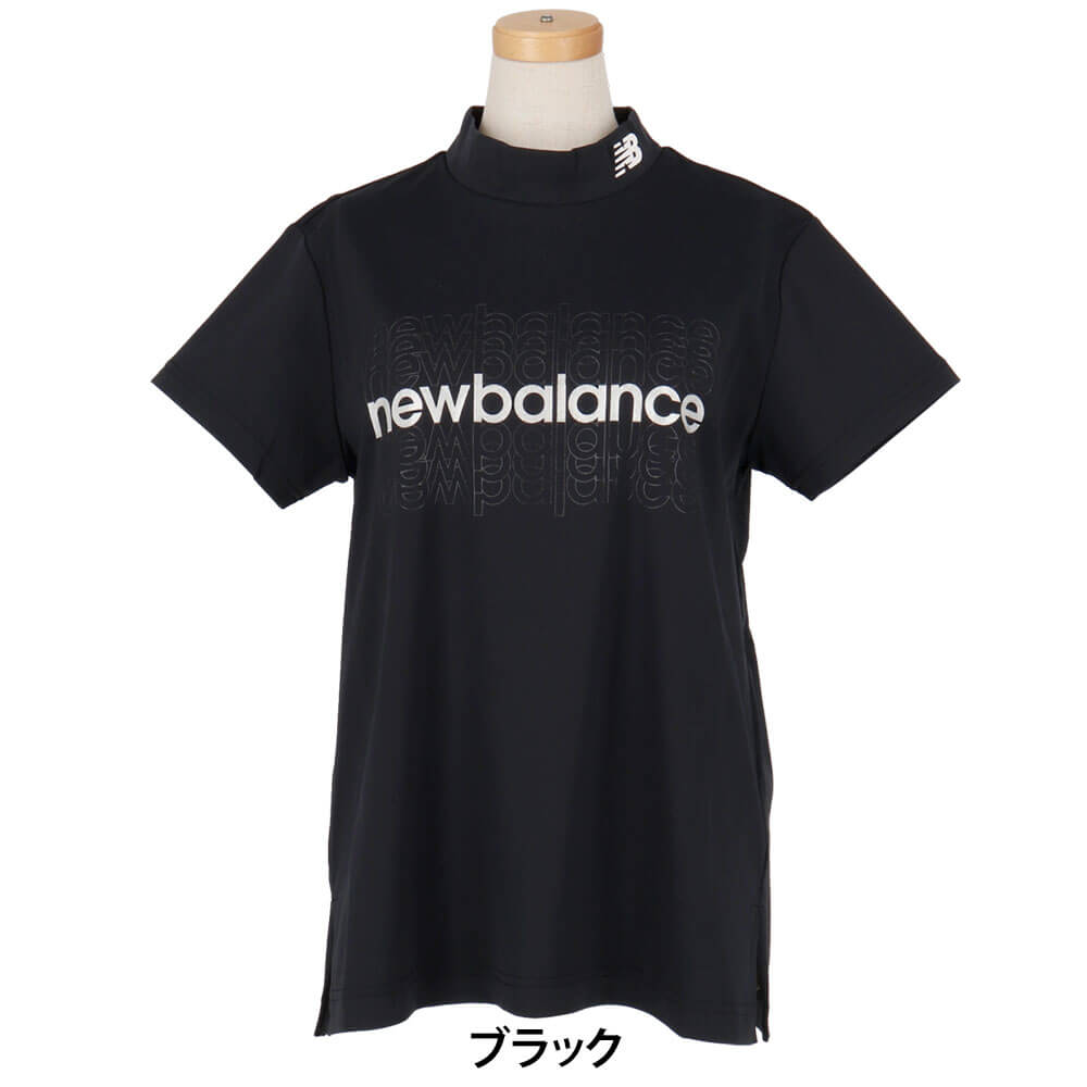 ニューバランスゴルフ　レディース 半袖 モックネック シャツ 012-6166501　2026年モデル 画像2(ALT)