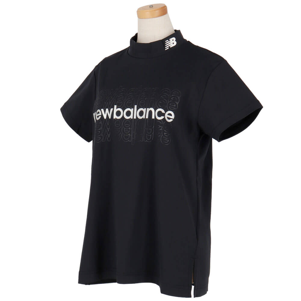 ニューバランスゴルフ　レディース 半袖 モックネック シャツ 012-6166501　2026年モデル 画像4(ALT)