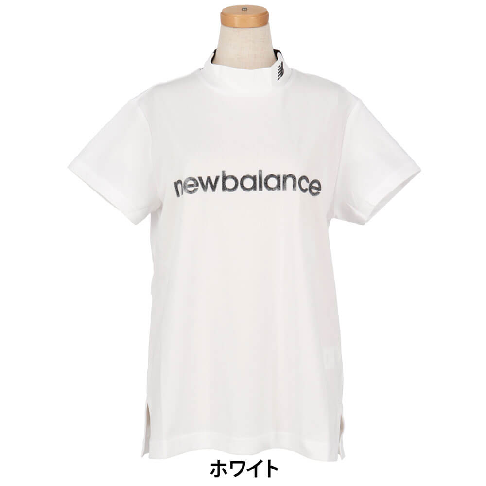 ニューバランスゴルフ　レディース 半袖 モックネック シャツ 012-6166501　2026年モデル 画像5(ALT)