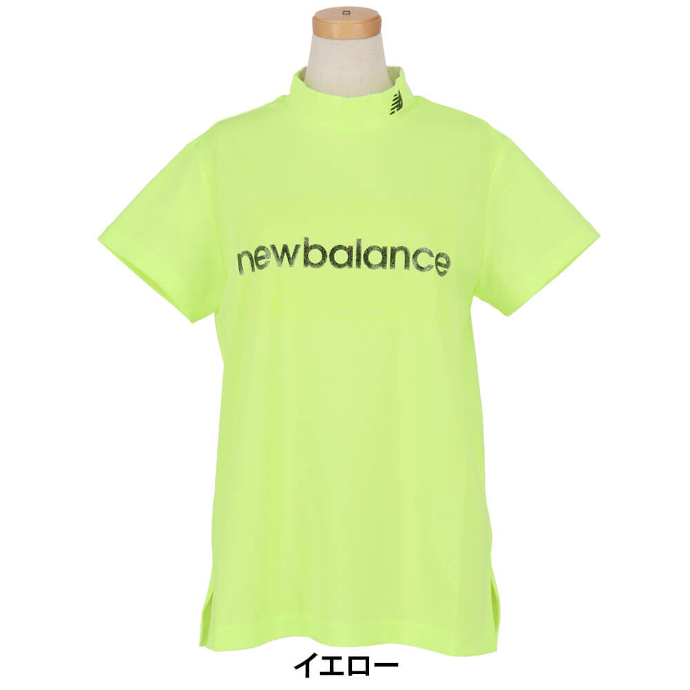 ニューバランスゴルフ　レディース 半袖 モックネック シャツ 012-6166501　2026年モデル 画像11(ALT)