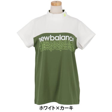 ニューバランスゴルフ　レディース 半袖 モックネック シャツ 012-6166503　2026年モデル 画像5(ALT)