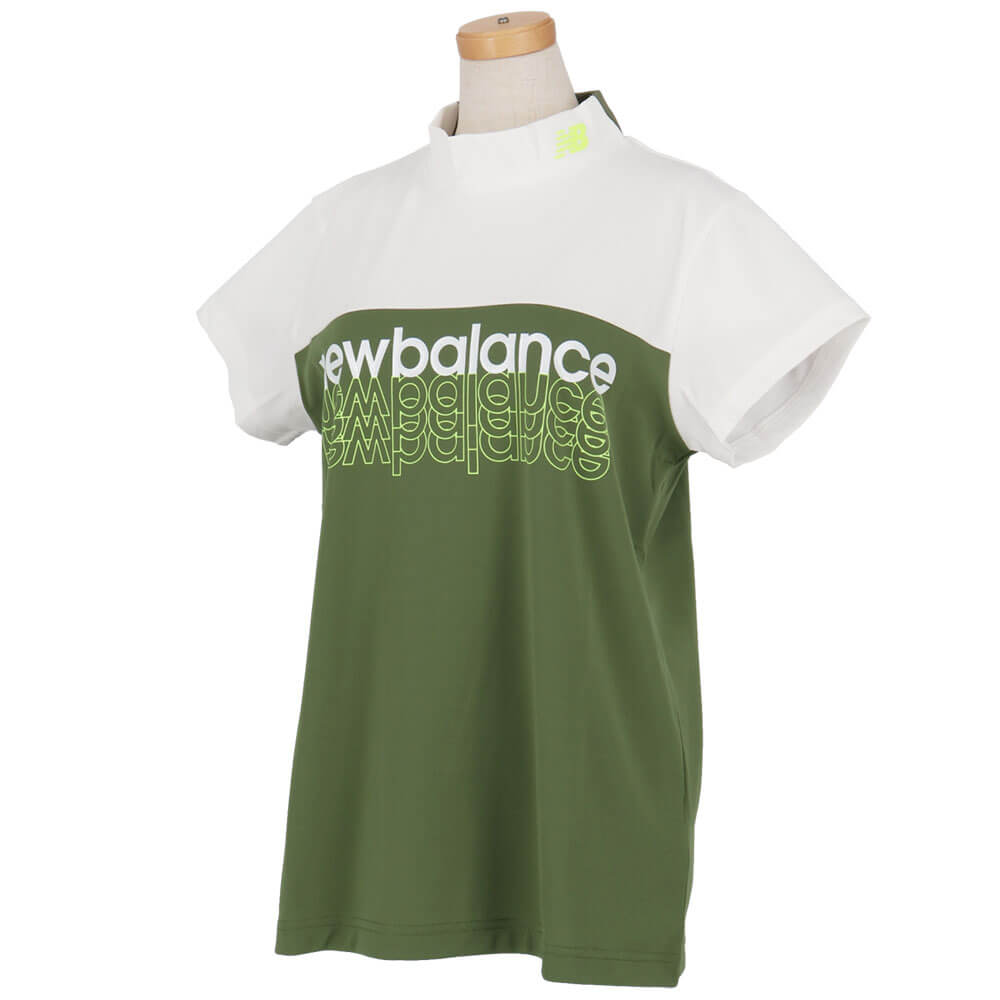 ニューバランスゴルフ　レディース 半袖 モックネック シャツ 012-6166503　2026年モデル 画像7(ALT)