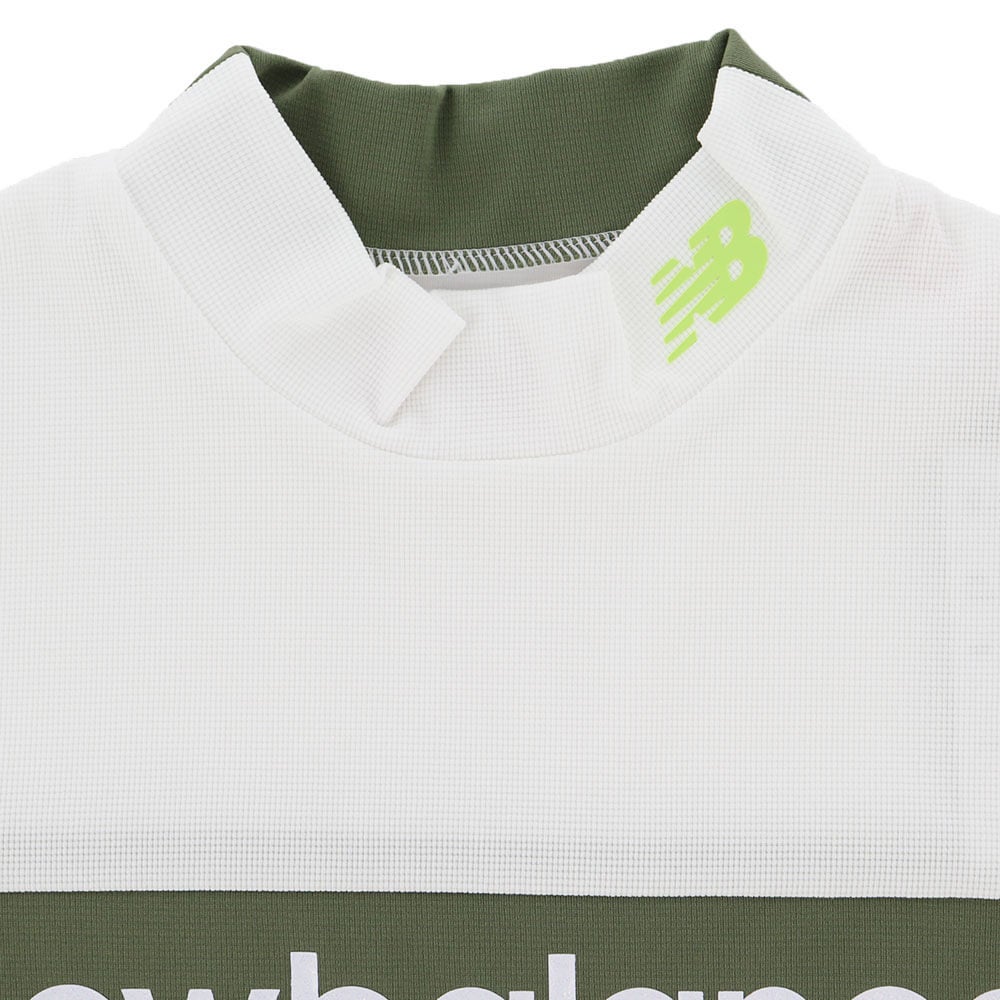 ニューバランスゴルフ　レディース 半袖 モックネック シャツ 012-6166503　2026年モデル 画像8(ALT)