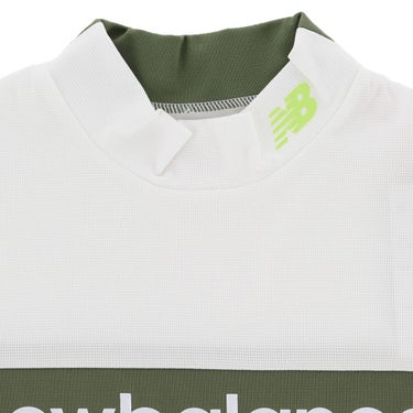 ニューバランスゴルフ　レディース 半袖 モックネック シャツ 012-6166503　2026年モデル 画像8(ALT)