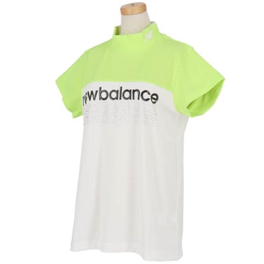 ニューバランスゴルフ　レディース 半袖 モックネック シャツ 012-6166503　2026年モデル 画像12(ALT)