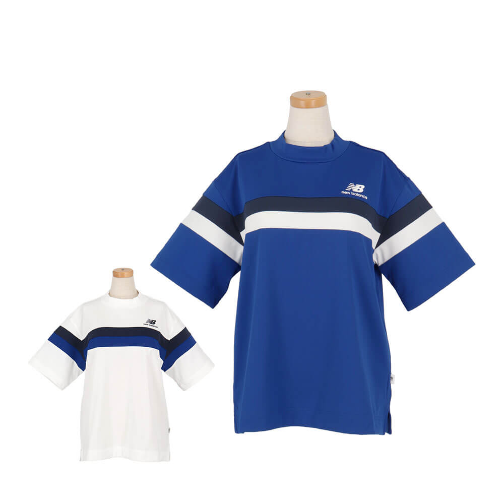 ニューバランスゴルフ　レディース 半袖 モックネック シャツ 012-6166504　2026年モデル