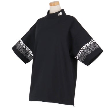 ニューバランスゴルフ　レディース 半袖 モックネック プルオーバー 012-6166509　2026年モデル 画像4(ALT)