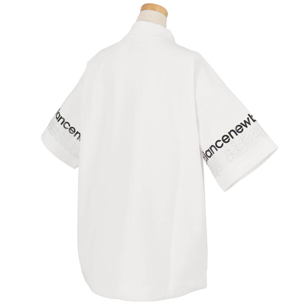 ニューバランスゴルフ　レディース 半袖 モックネック プルオーバー 012-6166509　2026年モデル 画像6(ALT)