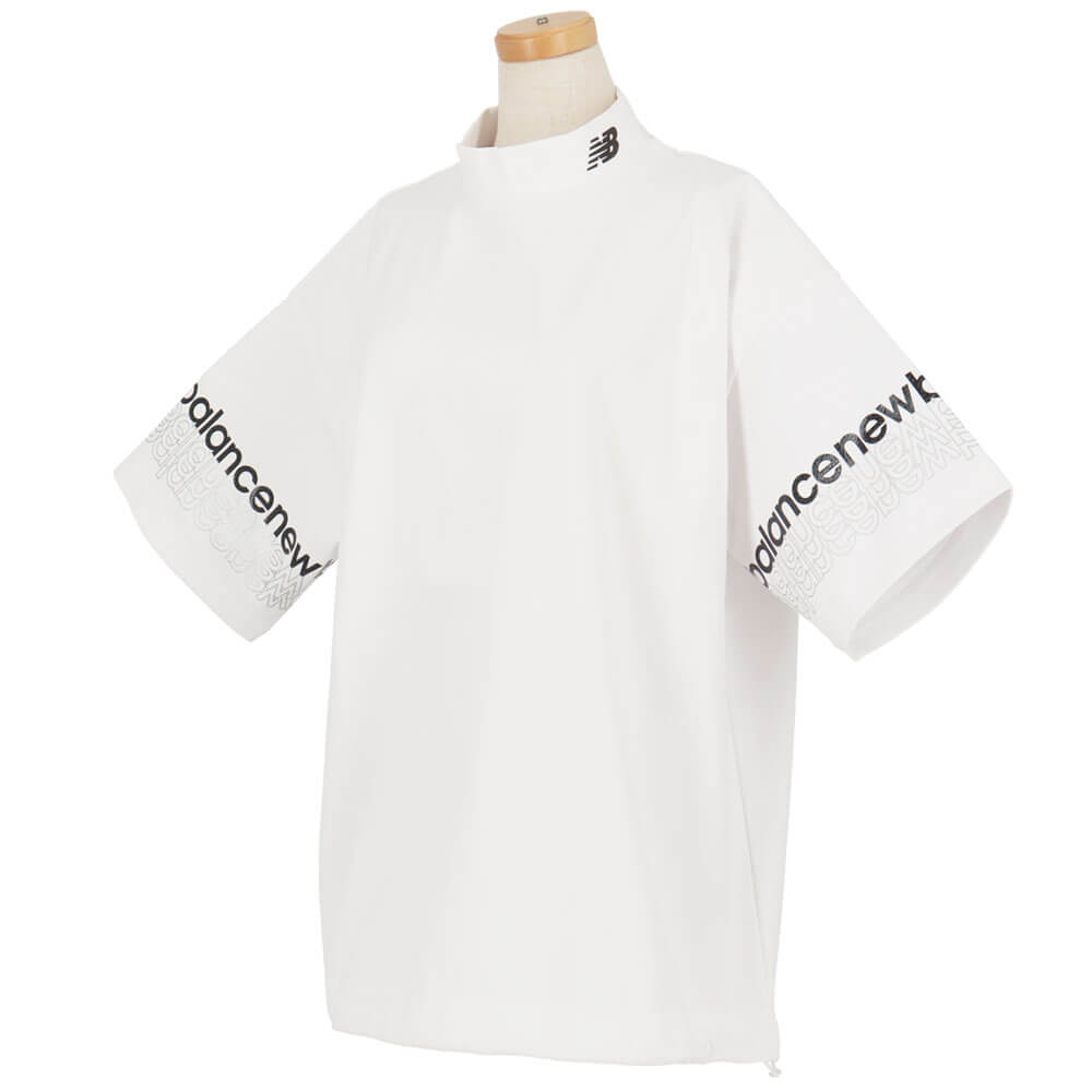 ニューバランスゴルフ　レディース 半袖 モックネック プルオーバー 012-6166509　2026年モデル 画像7(ALT)