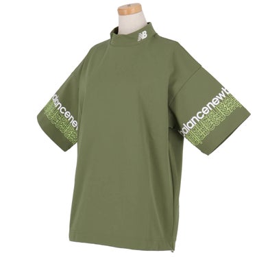 ニューバランスゴルフ　レディース 半袖 モックネック プルオーバー 012-6166509　2026年モデル 画像10(ALT)