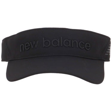 ニューバランスゴルフ　メンズ バイザー 012-6987004 010 ブラック　2026年モデル ブラック 画像3(ALT)