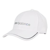 ニューバランスゴルフ　レディース シックス パネル キャップ 012-6987501 030 ホワイト　2026年モデル