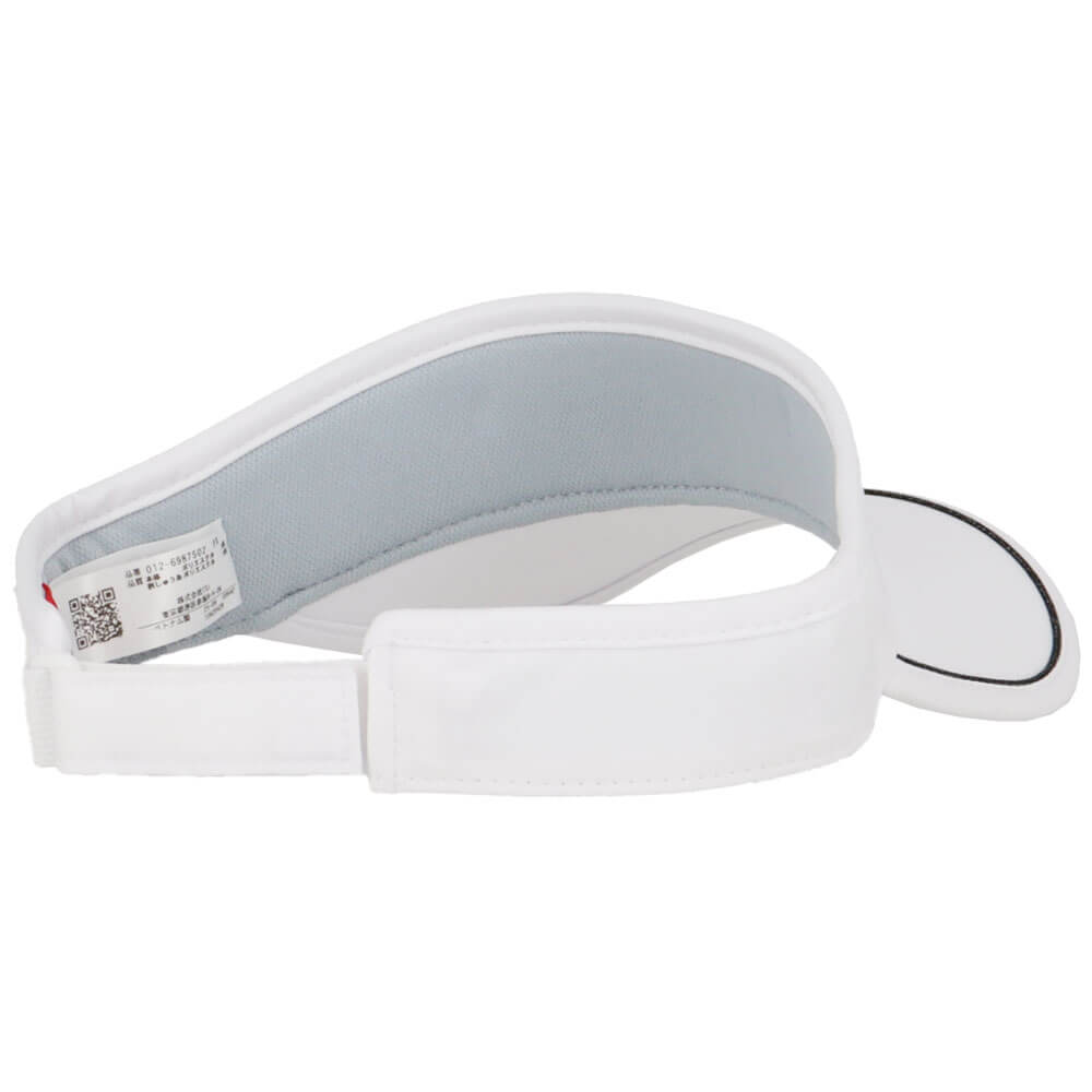 ニューバランスゴルフ　レディース バイザー 012-6987502 030 ホワイト　2026年モデル ホワイト 画像2(ALT)