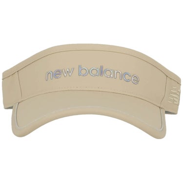 ニューバランスゴルフ　レディース バイザー 012-6987502 041 ベージュ　2026年モデル ベージュ 画像3(ALT)