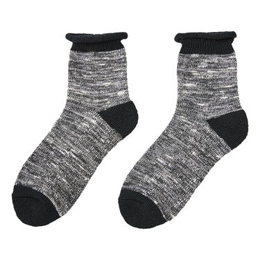 ファイテン Phiten　ルームソックス ウール ソックス 22～24cm ブラック AL9455 2024年モデル ブラック