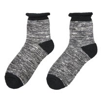 ファイテン Phiten　ルームソックス ウール ソックス 22～24cm ブラック AL9455 2024年モデル