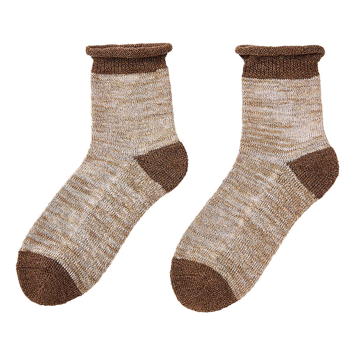 ファイテン Phiten　ルームソックス ウール ソックス 22～24cm グレージュ AL9456 2024年モデル グレージュ