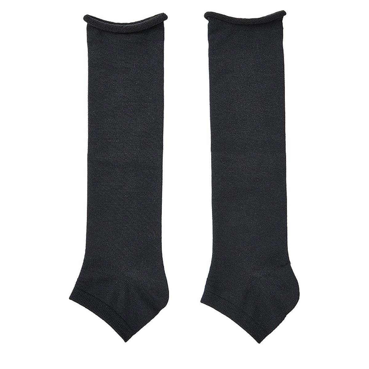 ファイテン Phiten　トレンカ シルク ソックス 22～24cm ブラック AL9457 2024年モデル ブラック