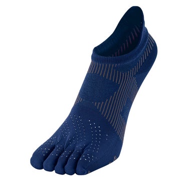 ファイテン Phiten　足王（ソッキング） レーサー 5本指 ソックス 23～25cm ヴァイオレット/グレー AL9486 2025年モデル ヴァイオレット/グレー