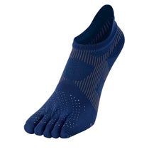 ファイテン Phiten　足王（ソッキング） レーサー 5本指 ソックス 27～29cm ヴァイオレット/グレー AL9490 2025年モデル