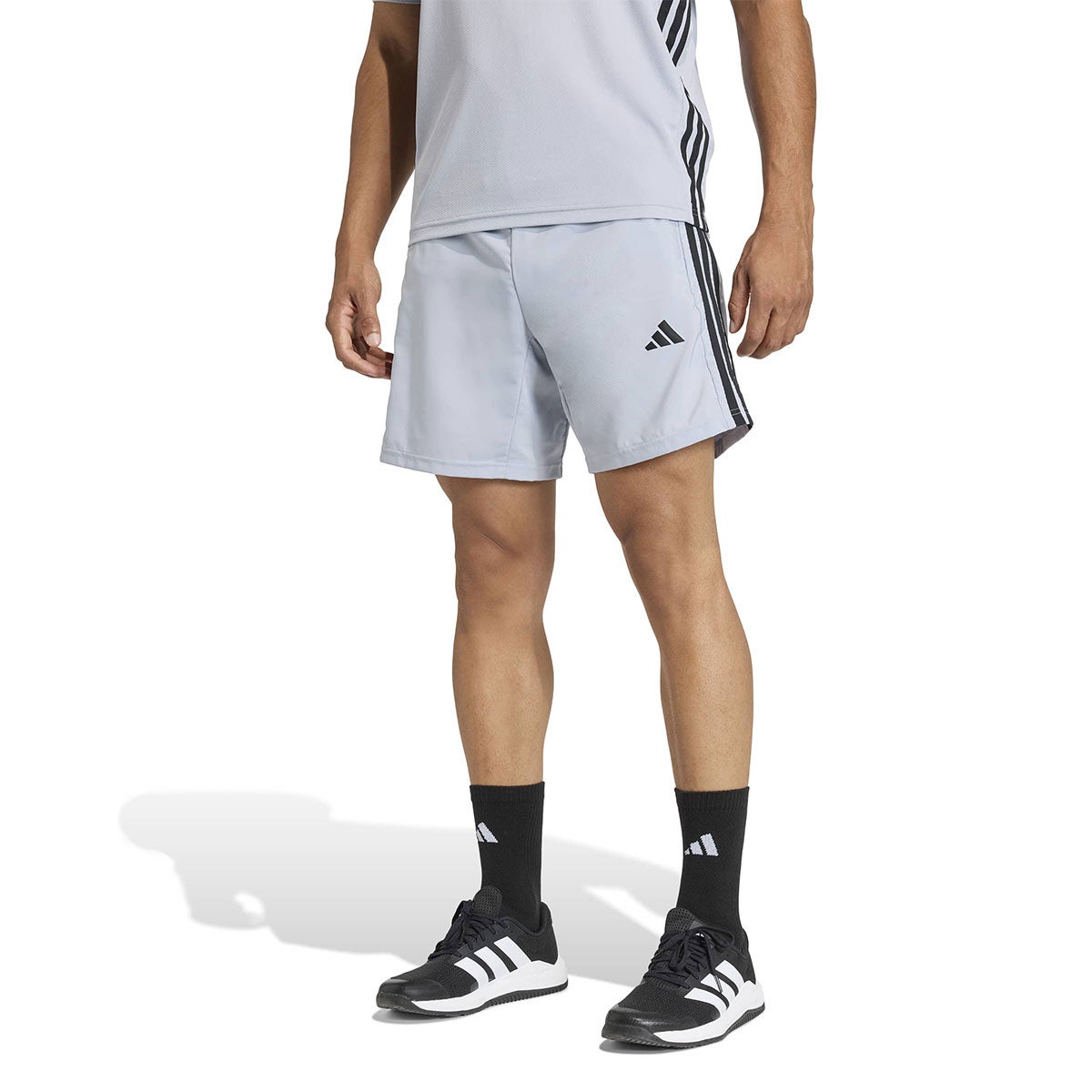 アディダス adidas　ワークアウト エッセンシャル ベース スリーストライプス ウーブン ショーツ BU501 2026年モデル 画像8(ALT)