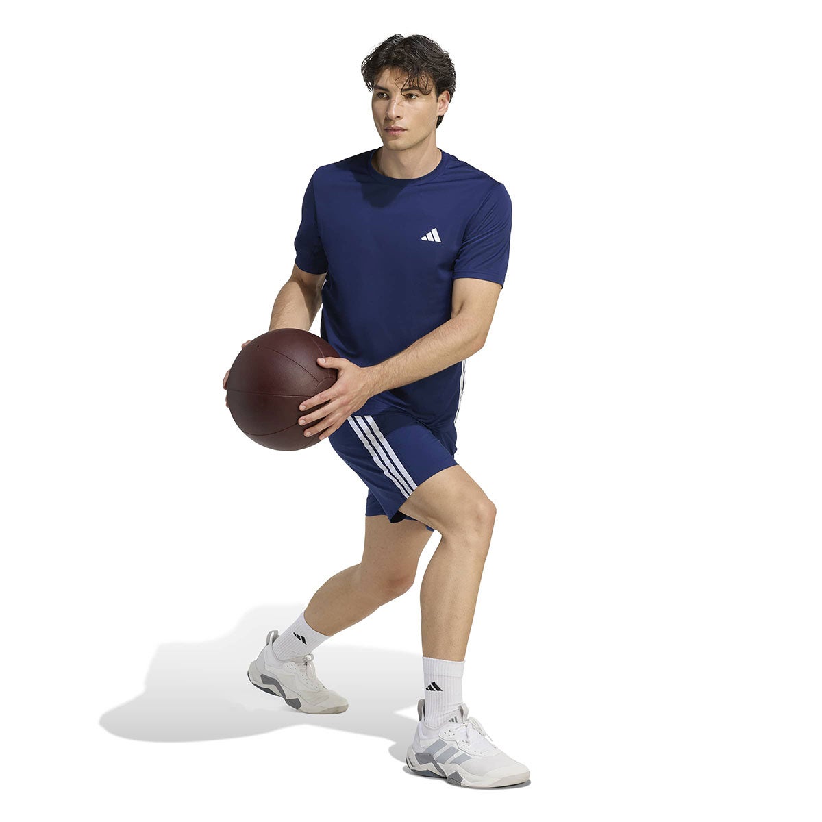 アディダス adidas　ワークアウト エッセンシャル ベース スリーストライプス ウーブン ショーツ BU501 2026年モデル 画像15(ALT)