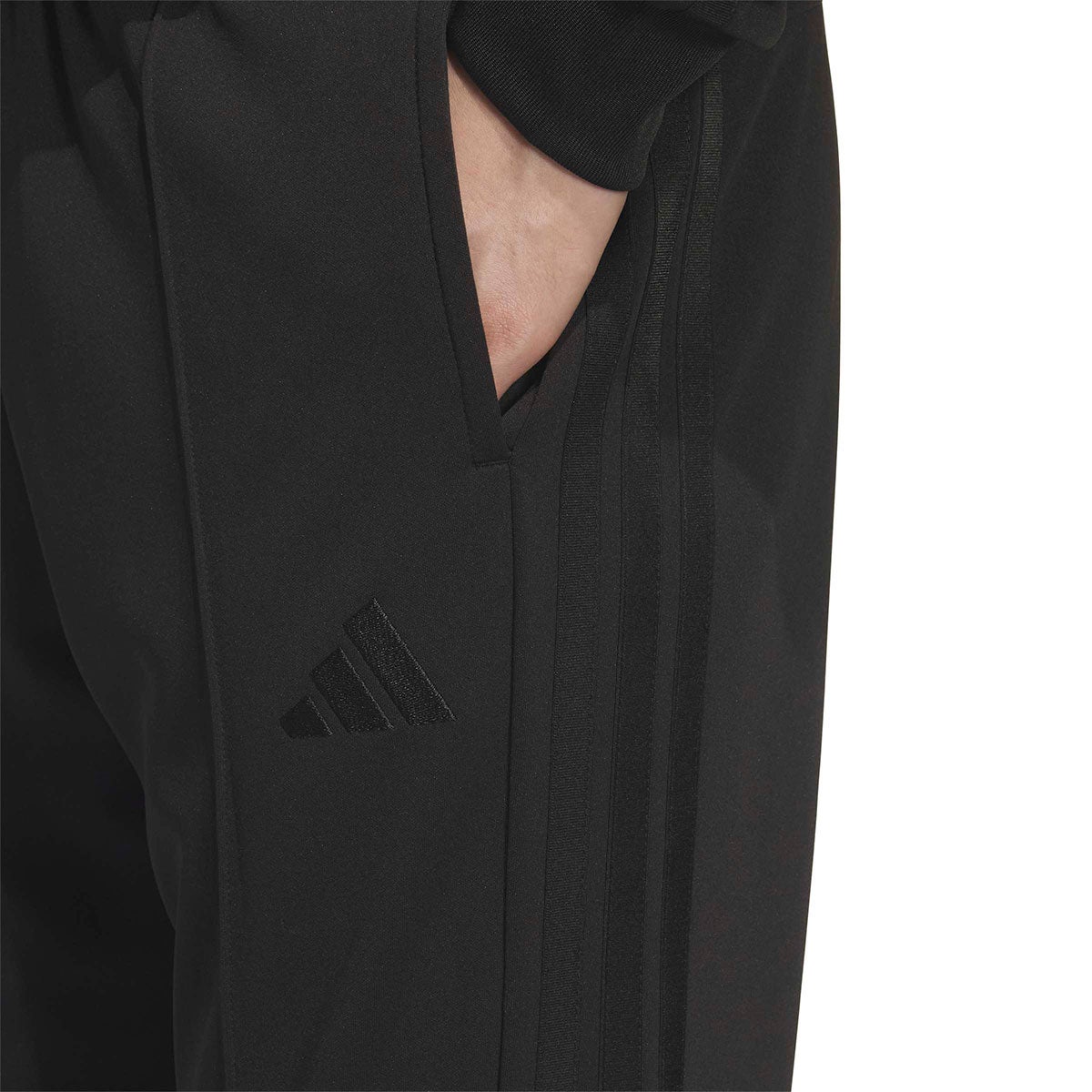 アディダス adidas　スリーストライプス スリムフィット ダブルニット オープンヘム トラックパンツ（ジャージ） CA605 2026年モデル 画像11(ALT)