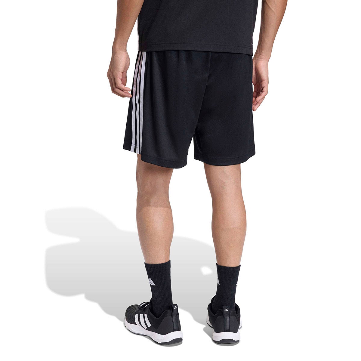 アディダス adidas　ワークアウト エッセンシャル ベース 3ストライプ ピケ ショート 9インチ CH737 2026年モデル 画像4(ALT)