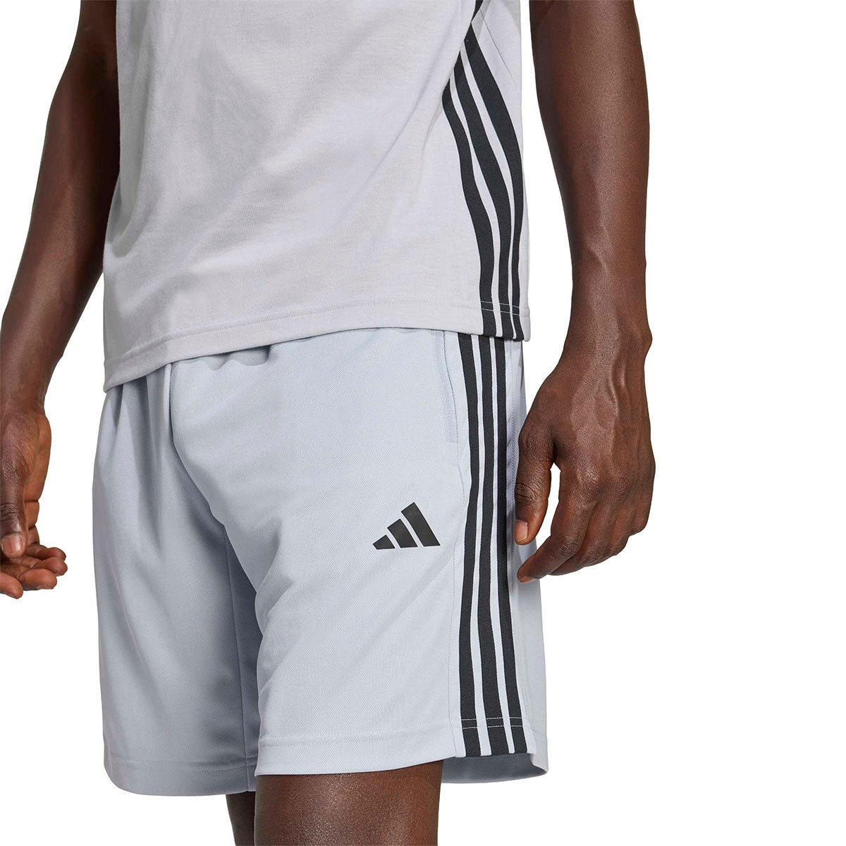 アディダス adidas　ワークアウト エッセンシャル ベース 3ストライプ ピケ ショート 9インチ CH737 2026年モデル 画像16(ALT)