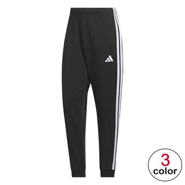 アディダス adidas　スリーストライプス レギュラーフィット ダブルニット カフ仕上げ トラックパンツ（ジャージ） CJ440 2026年モデル