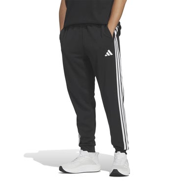 アディダス adidas　スリーストライプス レギュラーフィット ダブルニット カフ仕上げ トラックパンツ（ジャージ） CJ440 2026年モデル 画像3(ALT)