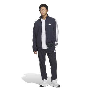 アディダス adidas　スリーストライプス レギュラーフィット ダブルニット カフ仕上げ トラックパンツ（ジャージ） CJ440 2026年モデル 画像10(ALT)