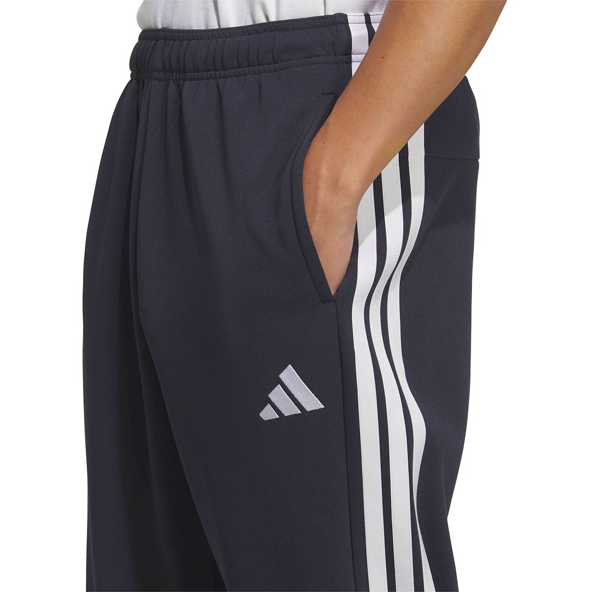 アディダス adidas　スリーストライプス レギュラーフィット ダブルニット カフ仕上げ トラックパンツ（ジャージ） CJ440 2026年モデル 画像11(ALT)